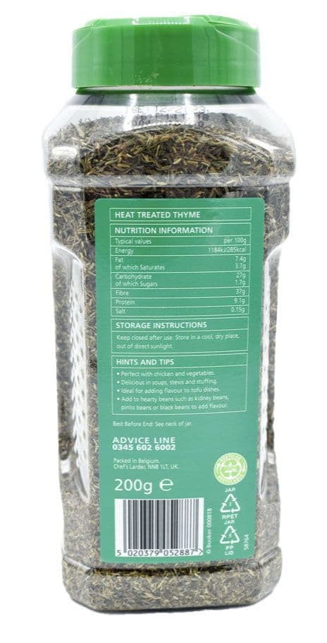 200g Thyme Seasoning - Bulk Food Ration Storage - Image 2