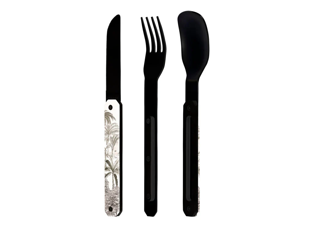 Akinod Straight Magnetic Cutlery (Black Mirror Finish) - Image 22