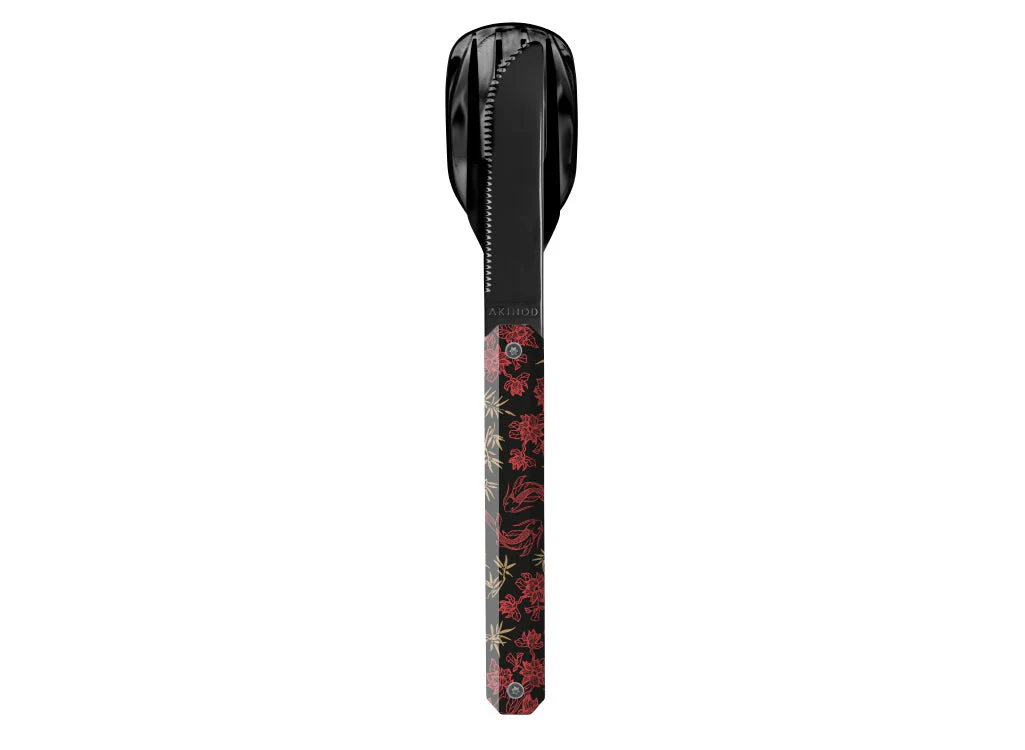 Akinod Straight Magnetic Cutlery (Black Mirror Finish) - Image 8