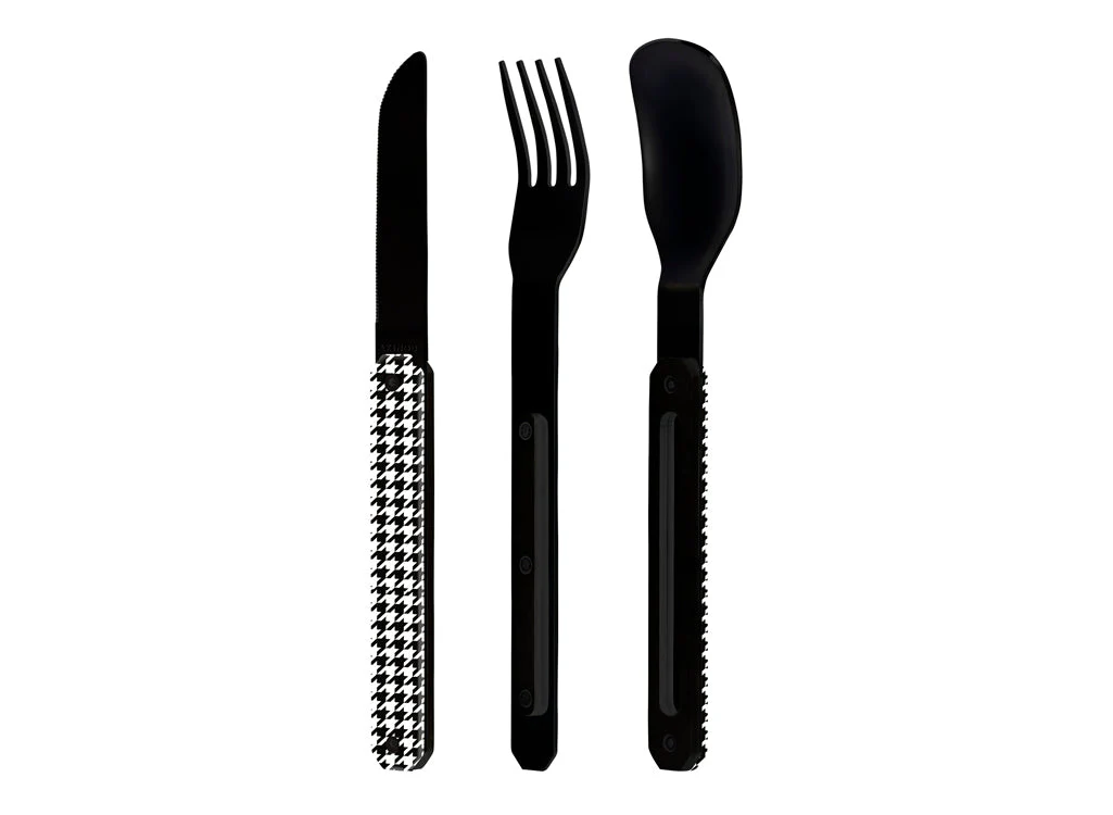 Akinod Straight Magnetic Cutlery (Black Mirror Finish) - Image 9