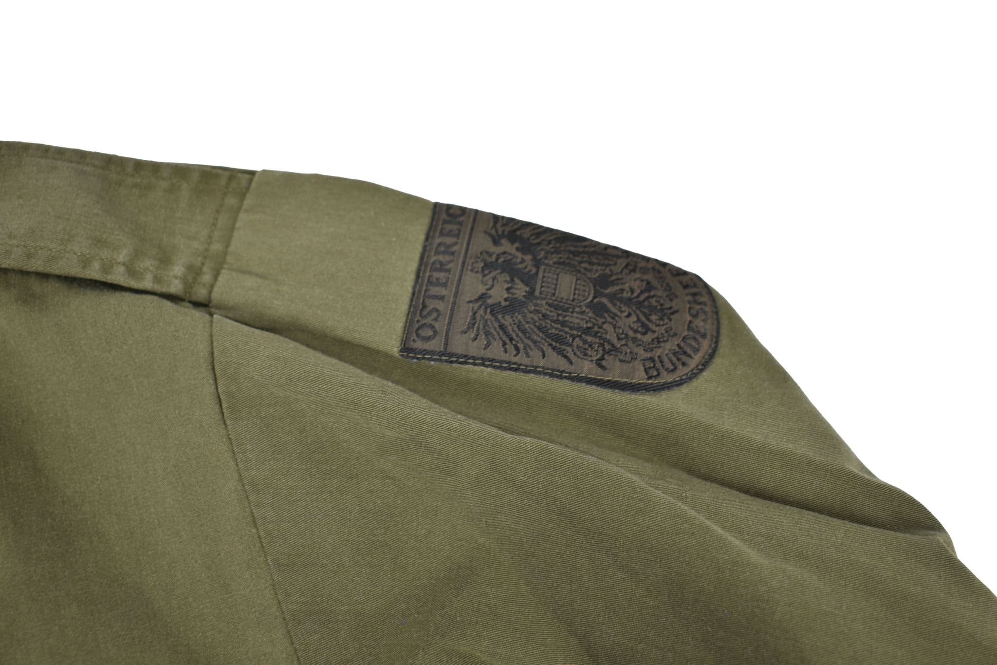 Austrian Military Lightweight Olive Green Shirt - Image 4