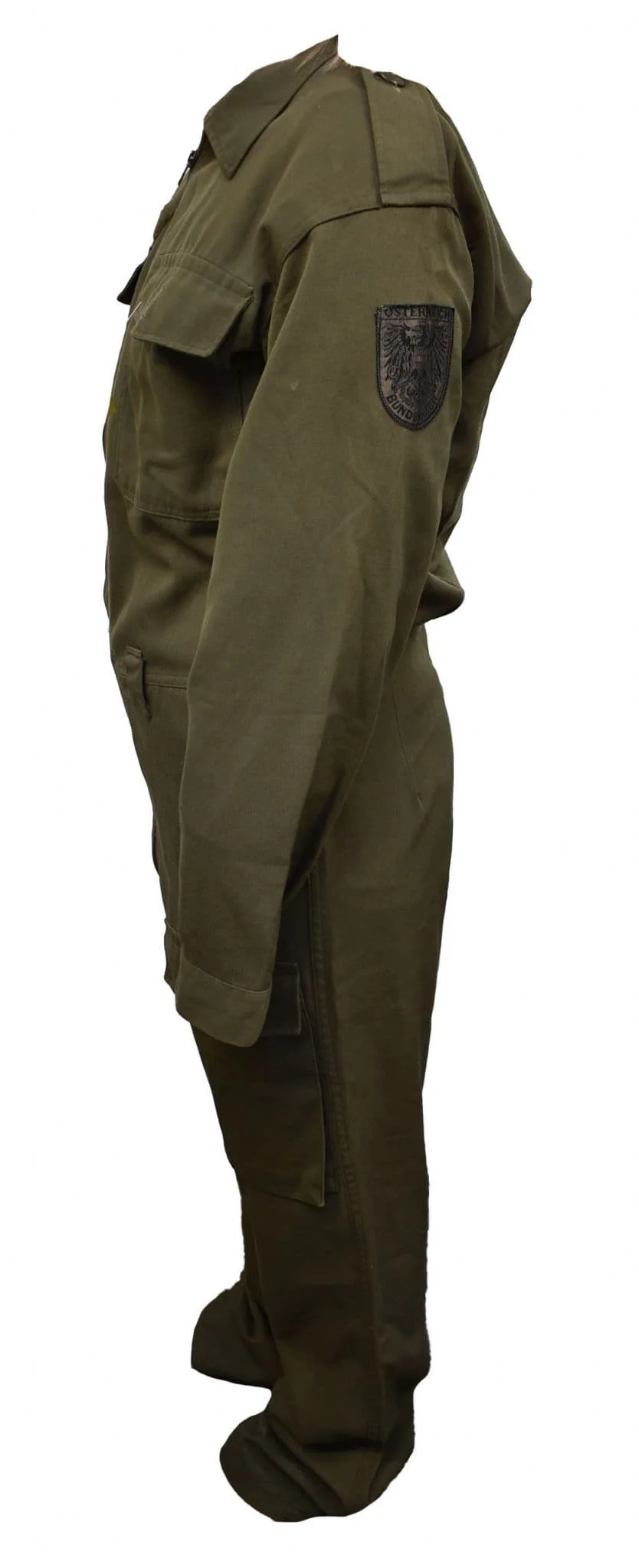Austrian Military Olive Green Coverall / Overall - Image 2