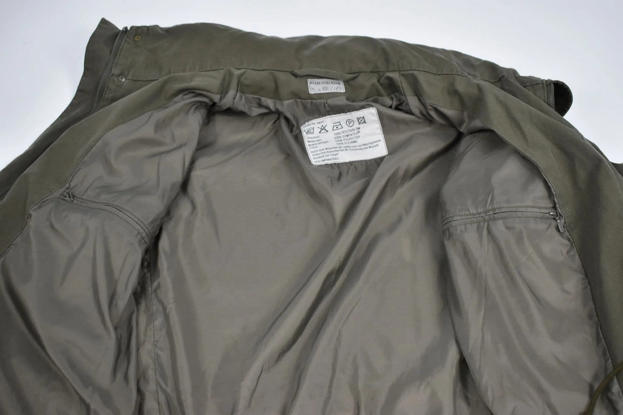 Austrian Military Surplus Waterproof Symtex Field Jacket - Image 9