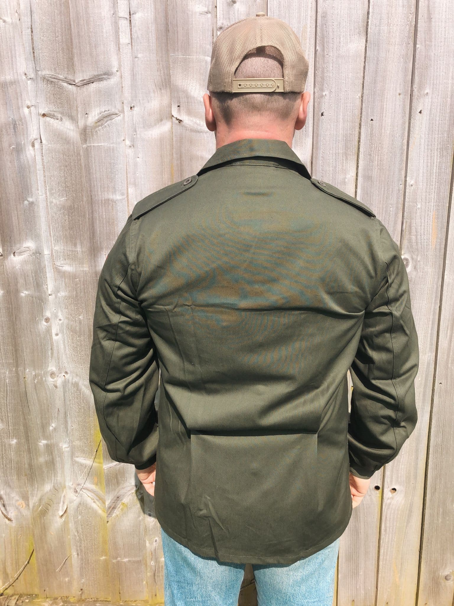 Belgian Army Heavyweight Olive Shirt - Supergrade - Image 7