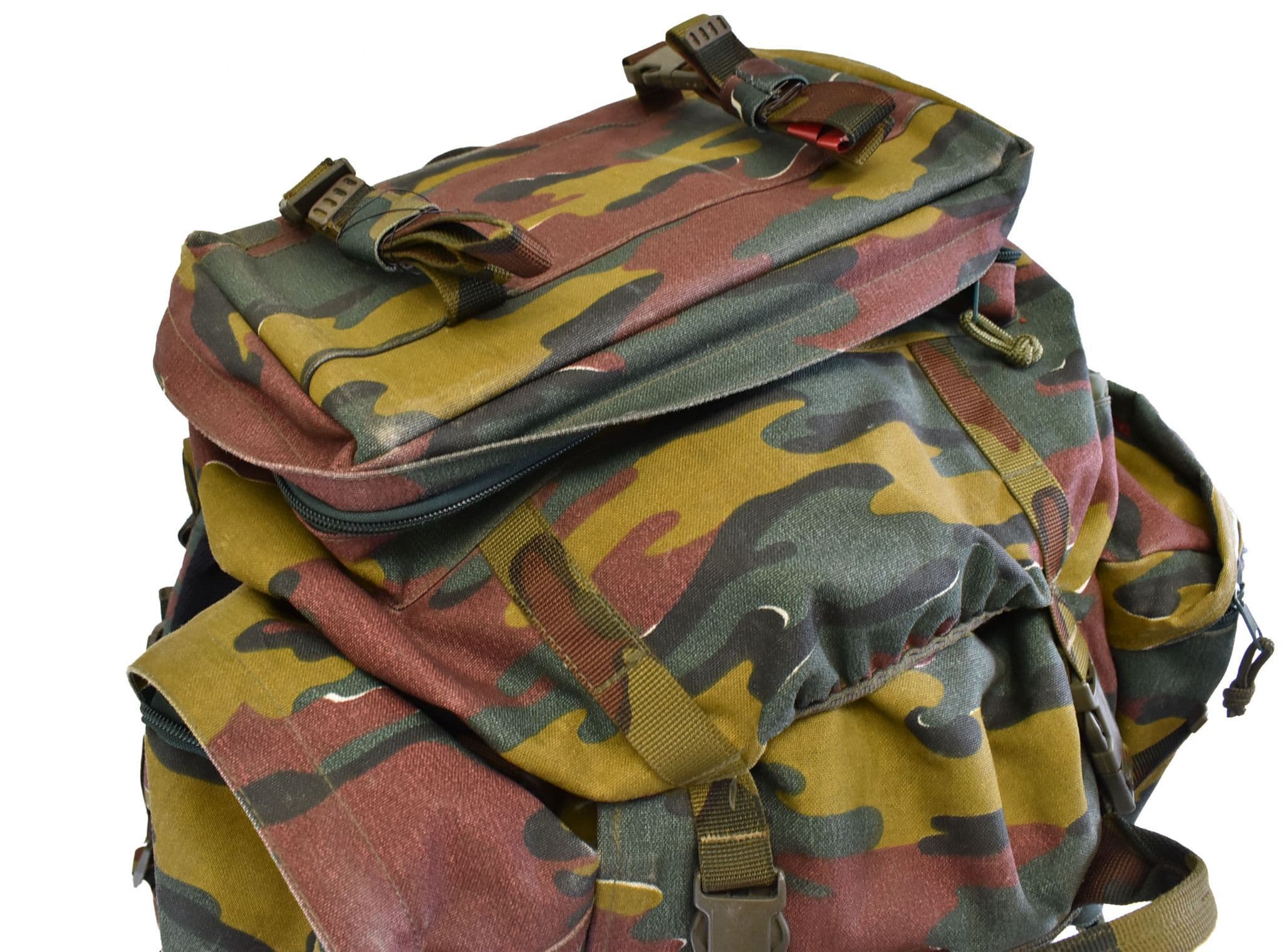Belgian Army M97 Jigsaw Camo 100L + 20L Bergen & Side Pouches - Image 6