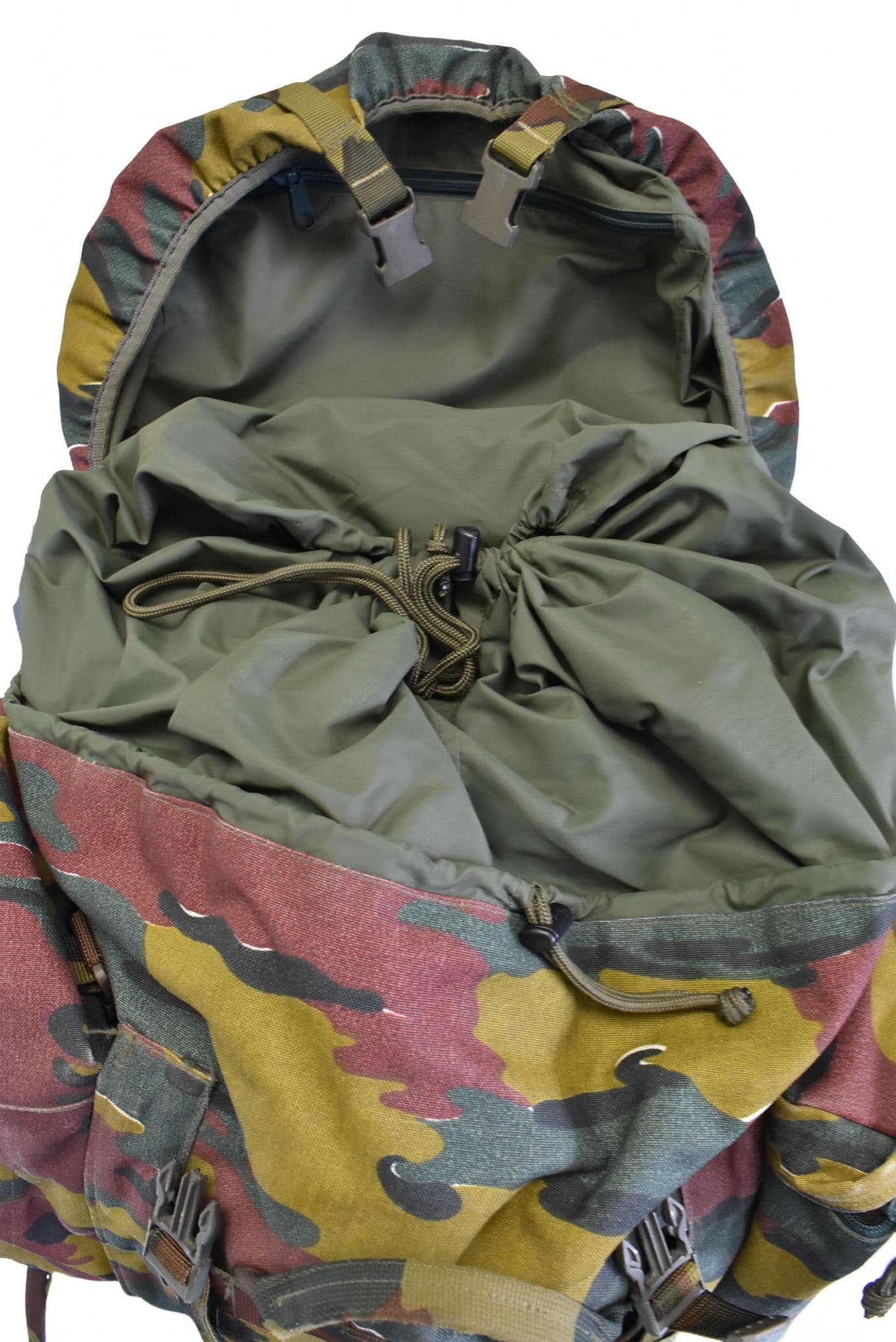 Belgian Army M97 Jigsaw Camo 100L + 20L Bergen & Side Pouches - Image 9