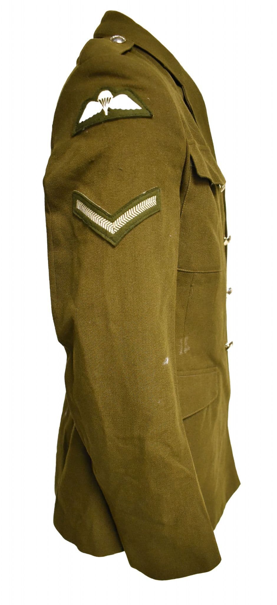 British Army Men's 1980 Pattern No.2 Dress Uniform Jacket - Khaki - Image 2