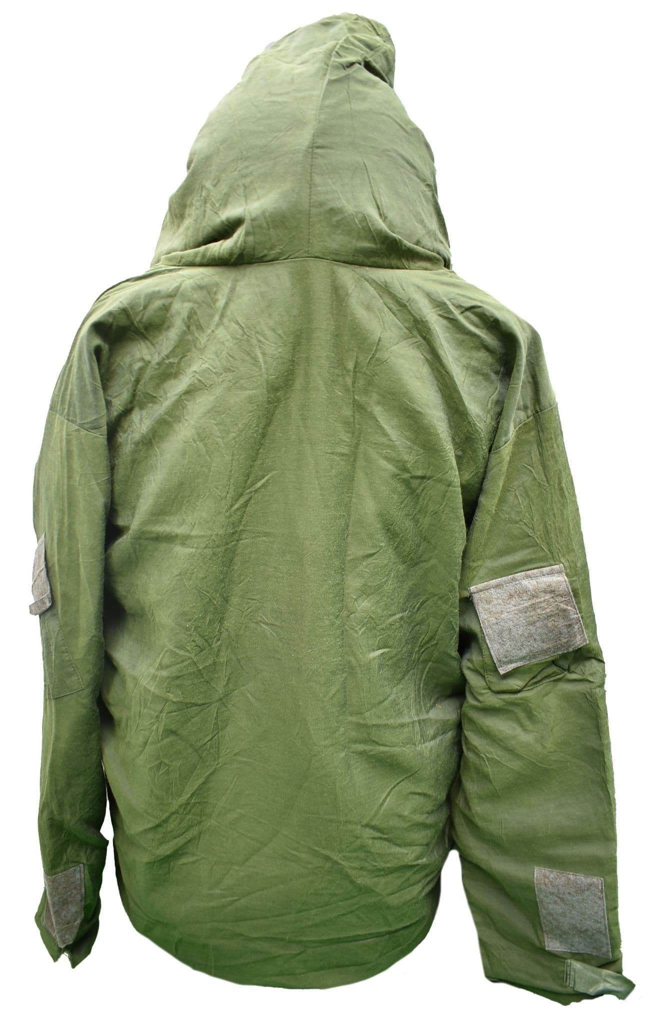 British Army Olive Suit Protective NBC Smock With Hood - Image 3