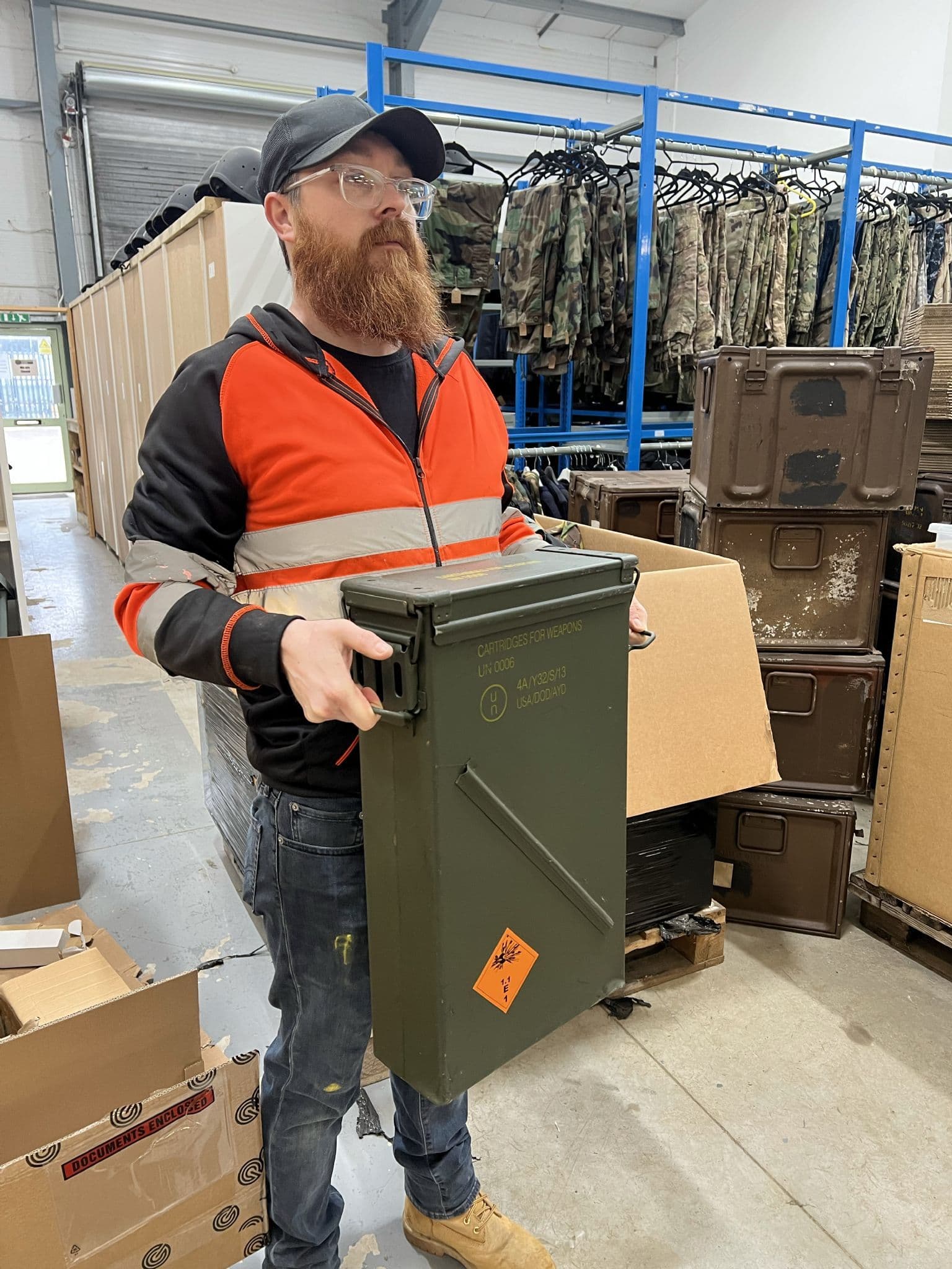 British Army Triple Height 50 Cal Large Ammo Box - Supergrade - Image 6