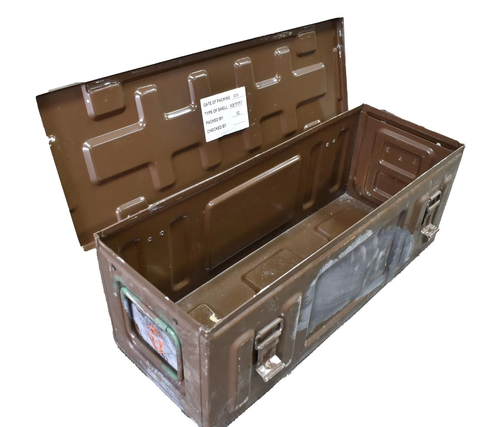 British Military 105mm Large Ammo Box - Image 3