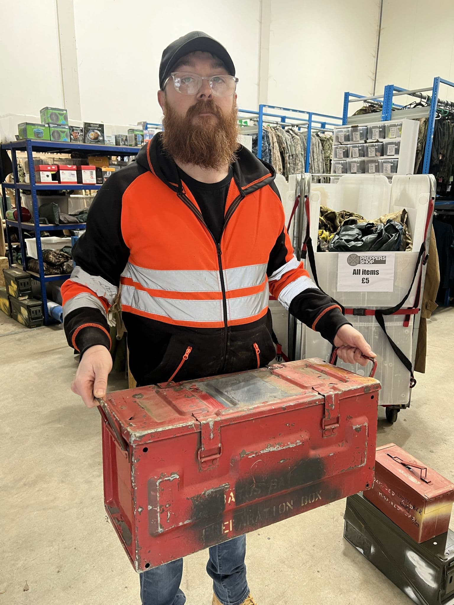 British Military B192 MK1 81 Mortar Large Ammo Box - Image 7