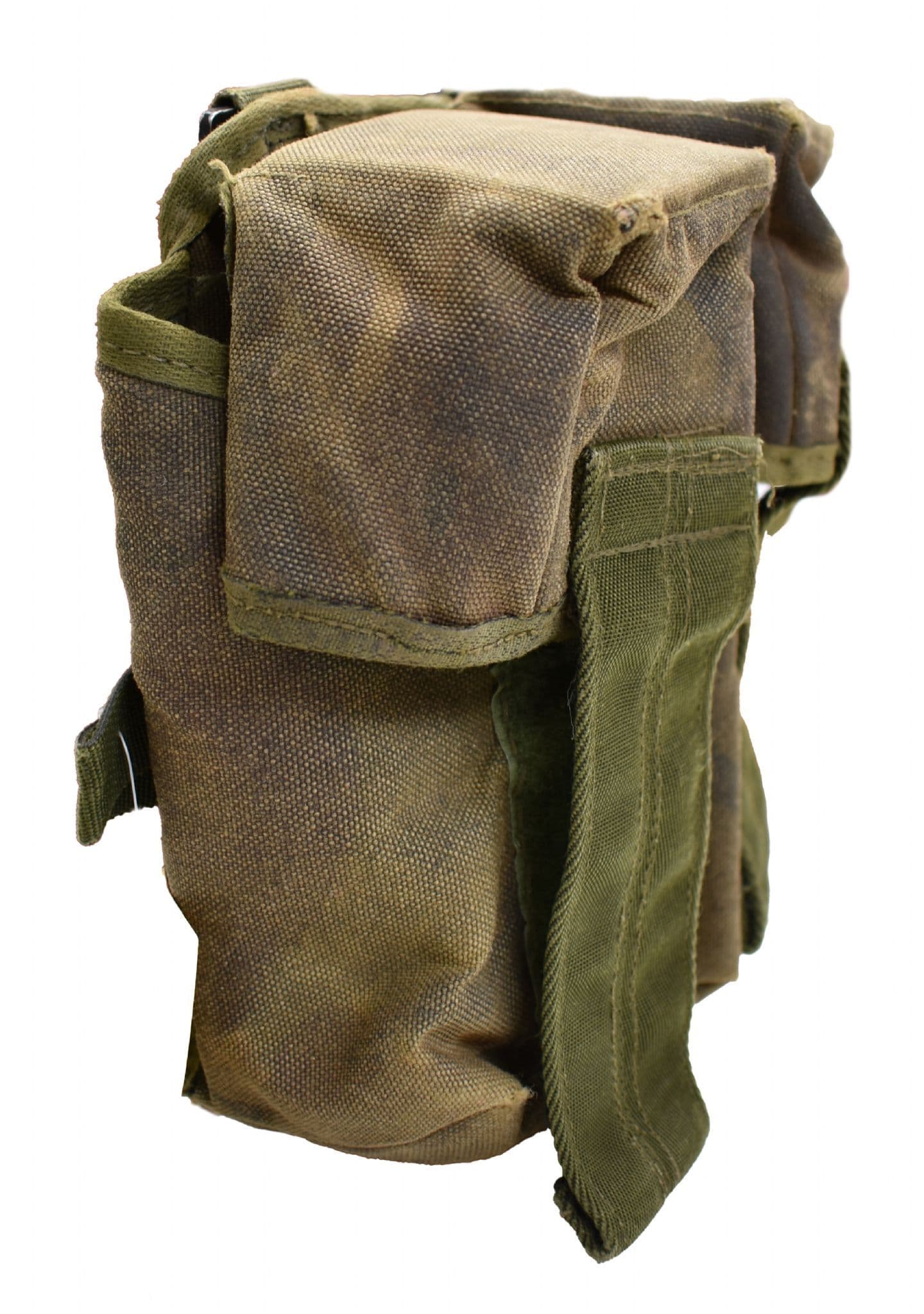 British Military DPM Double Ammunition Pouch - Velcro Closure - Image 2
