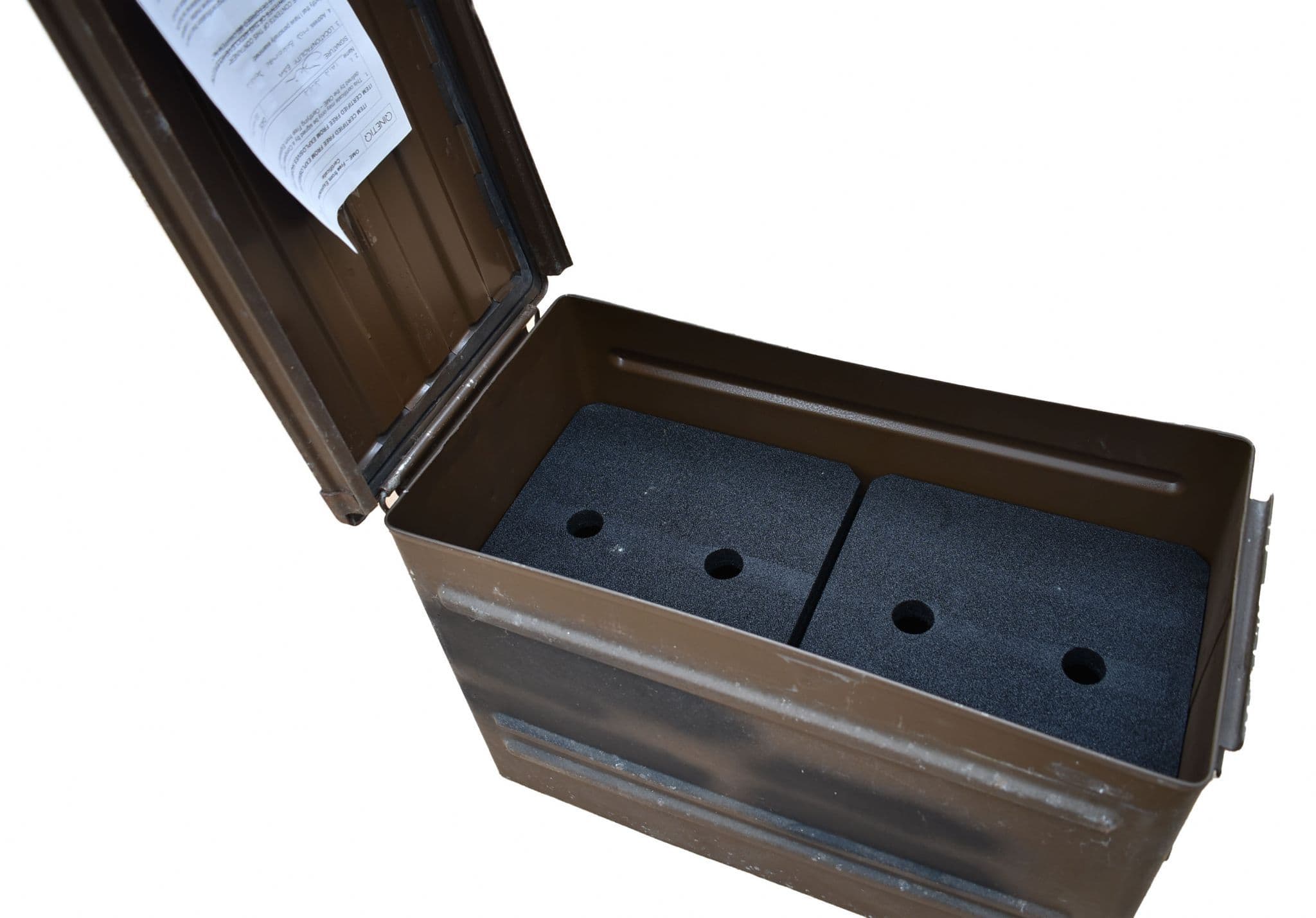 British Military Extra Large Deluxe Brown Ammo Box - Image 5
