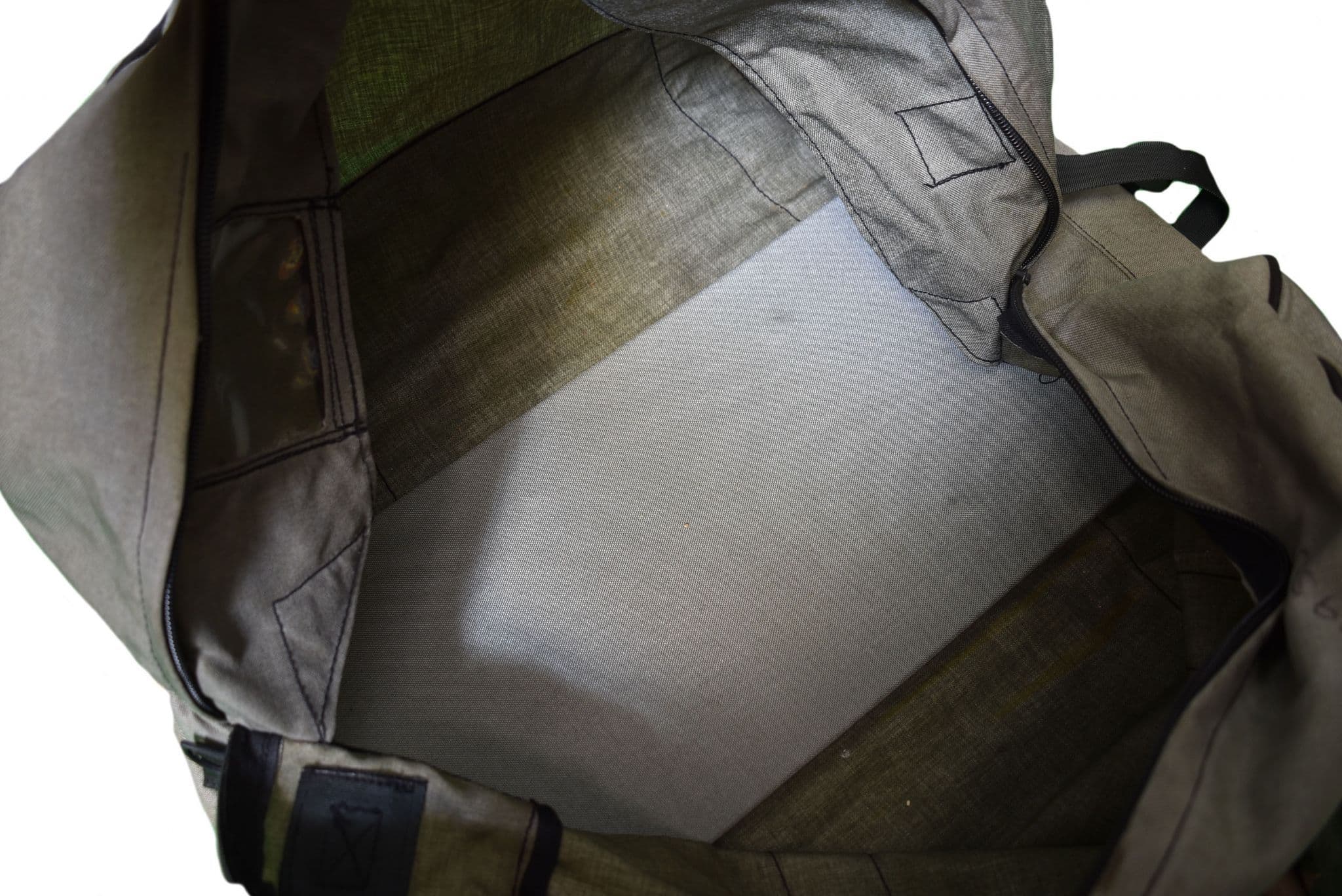 British Military Heavy Duty Canvas Holdall - Grey - Image 5
