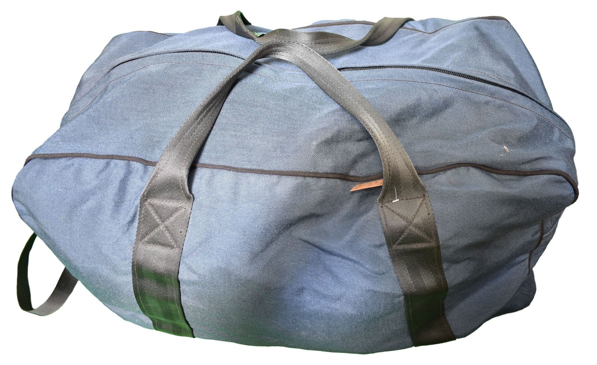 British Military Heavy Duty Canvas Holdall - Navy Blue - Image 3