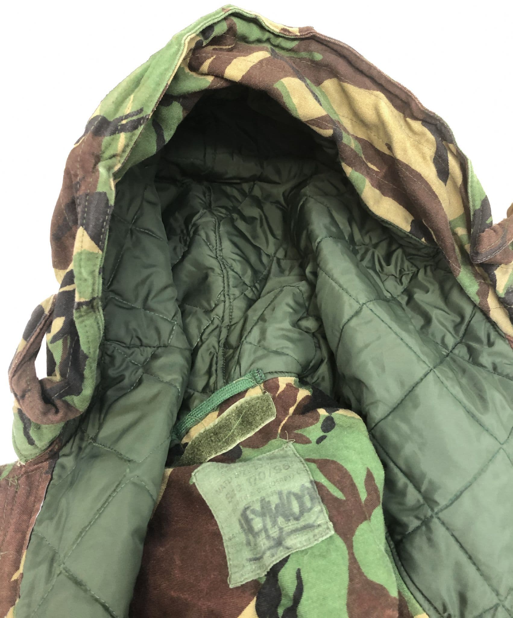 British Military Men's DPM Cold Weather Parka with Wire Hood - Image 4