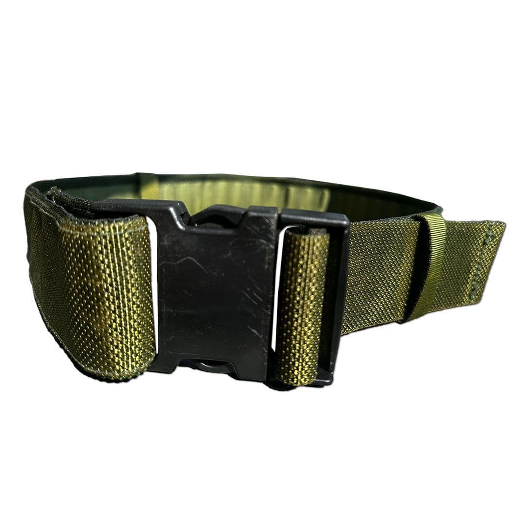 British Military Olive Green PLCE Webbing Belt - Image 2