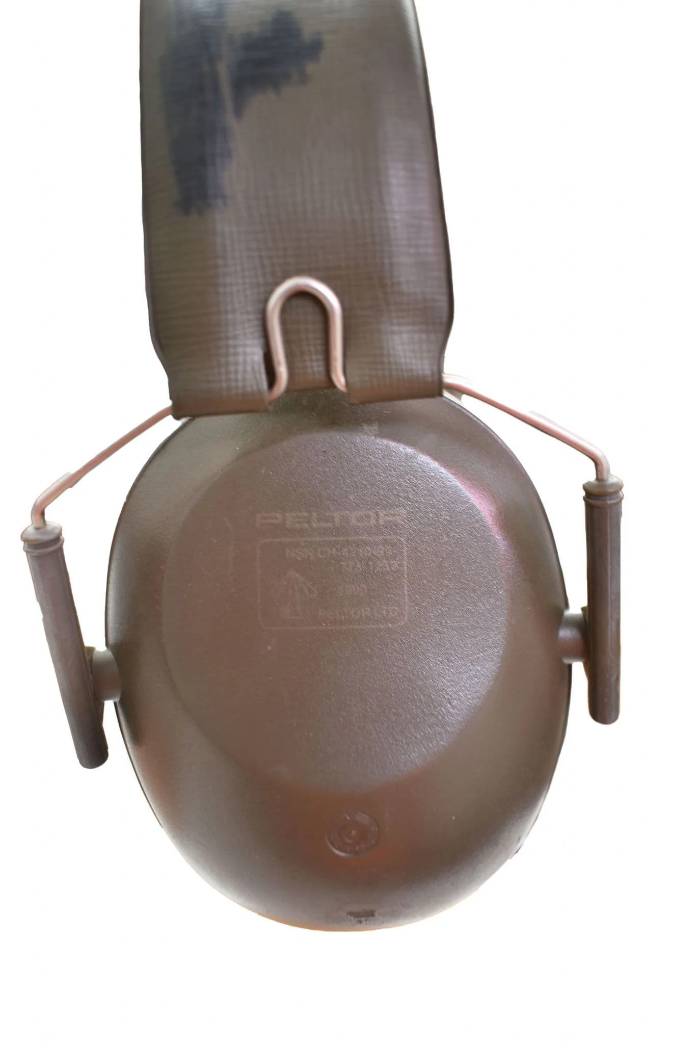 British Military Olive Peltor Ear Defenders - Image 2