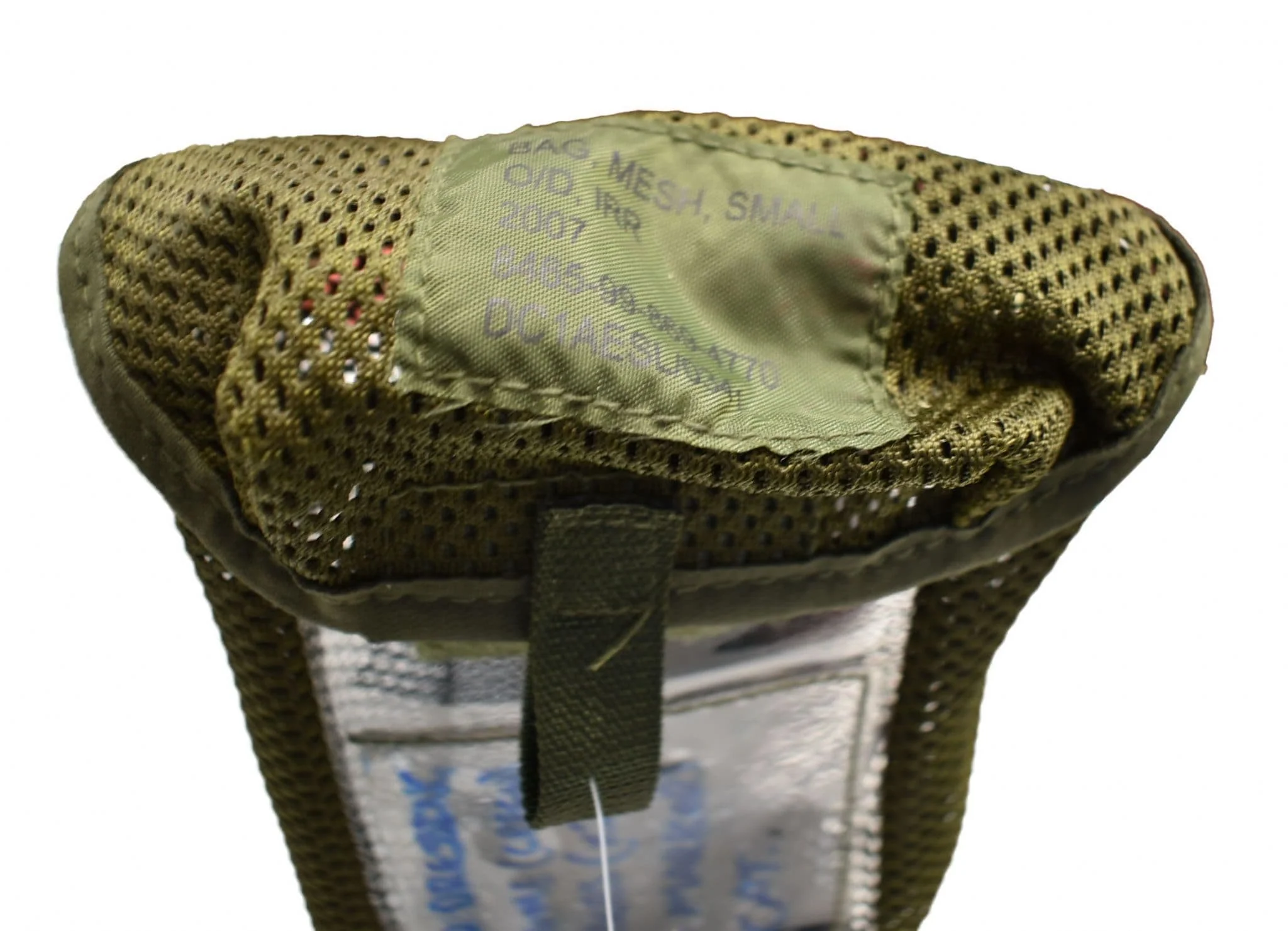British Military Olive Small Mesh Bag Insert - Image 2