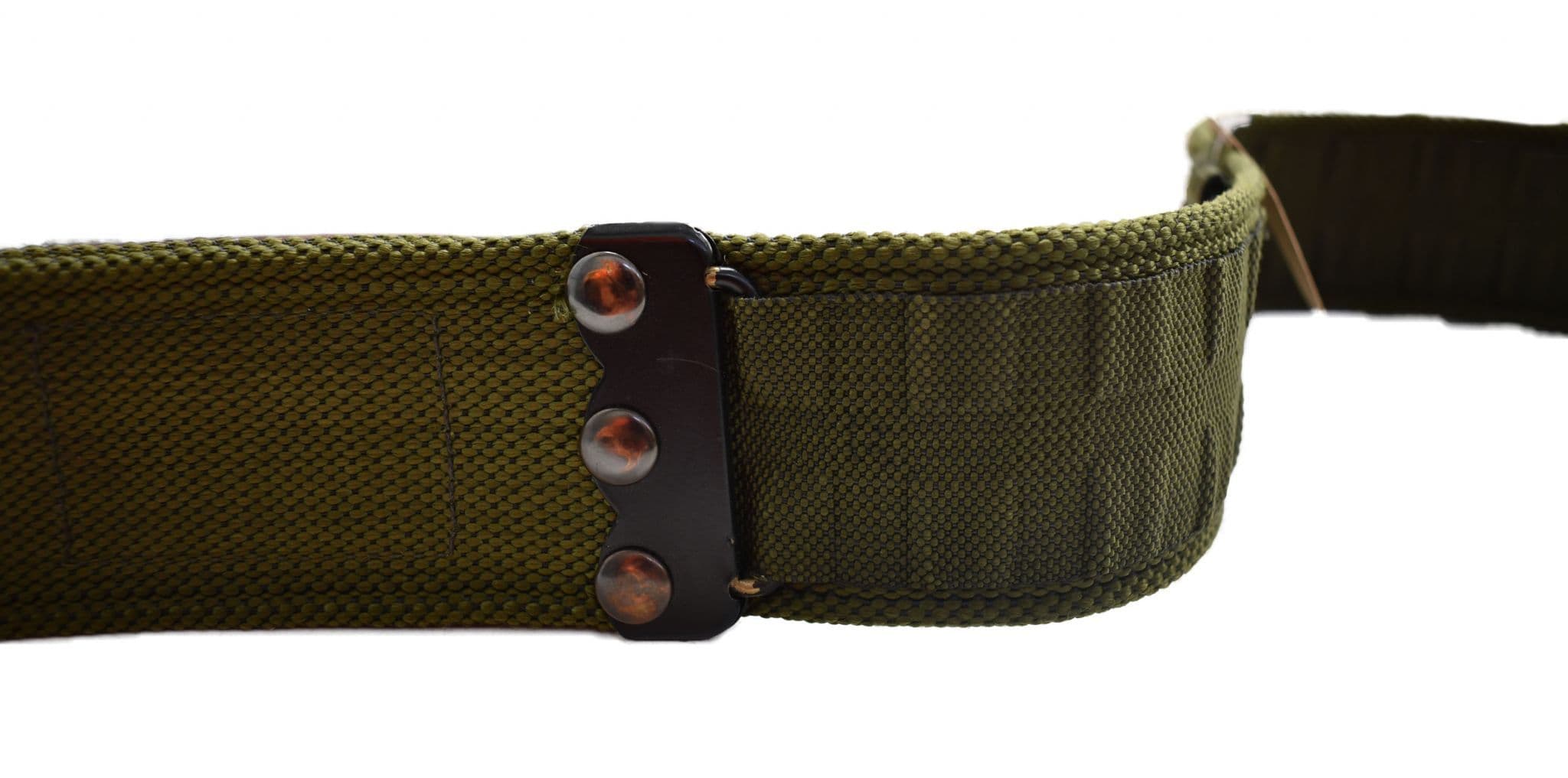 British Military Olive Waist Belt 58 Pattern Large - Image 3