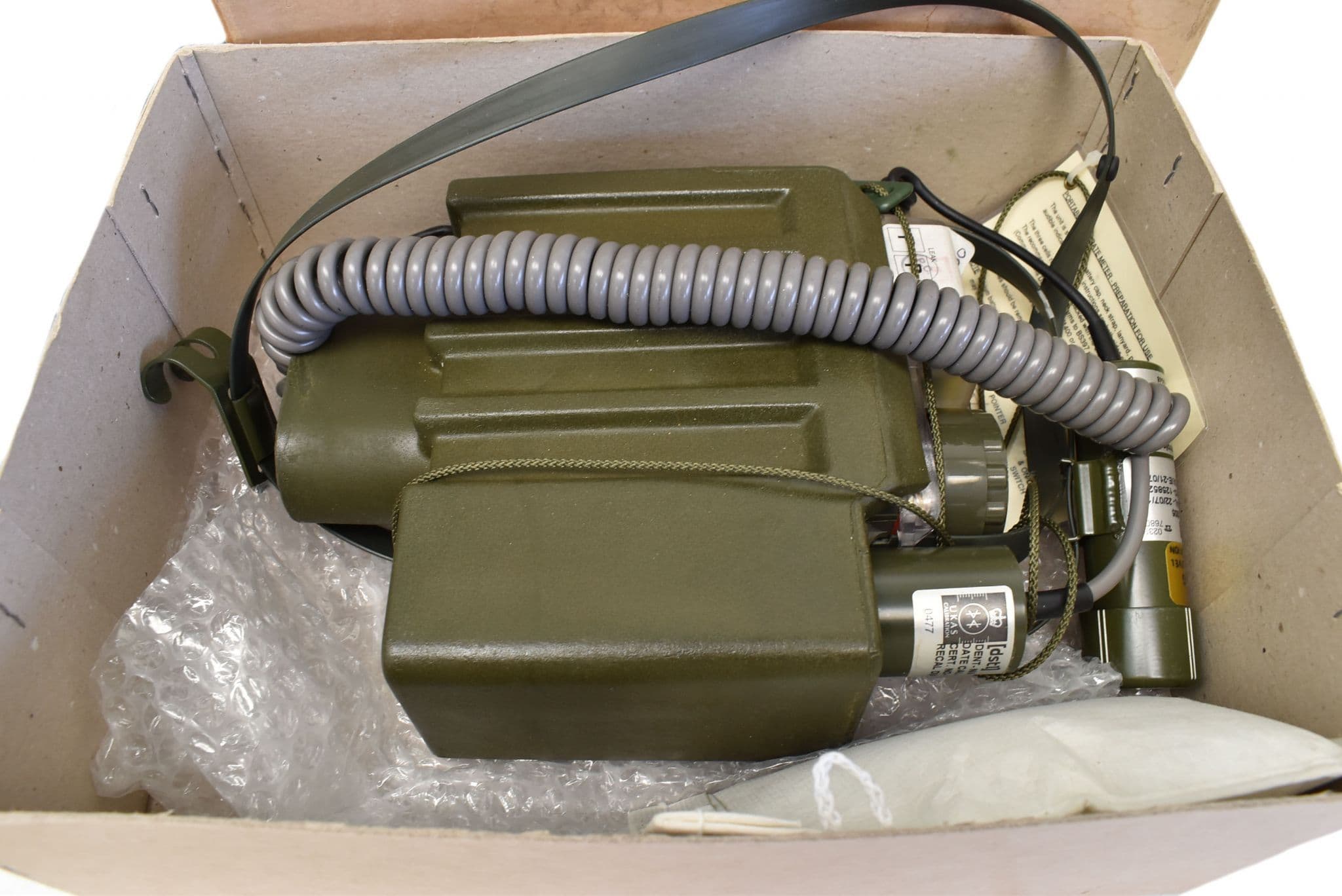 British Military PDRM82D Portable Dose Rate Meter Geiger Counter Radiation Detector - Image 3