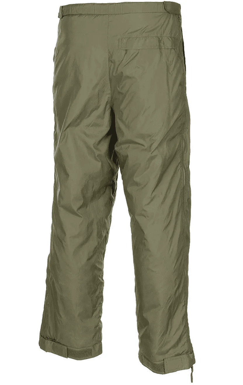 British Military Softie PCS Fleece Lined Thermal Trousers - Olive Green - Image 2