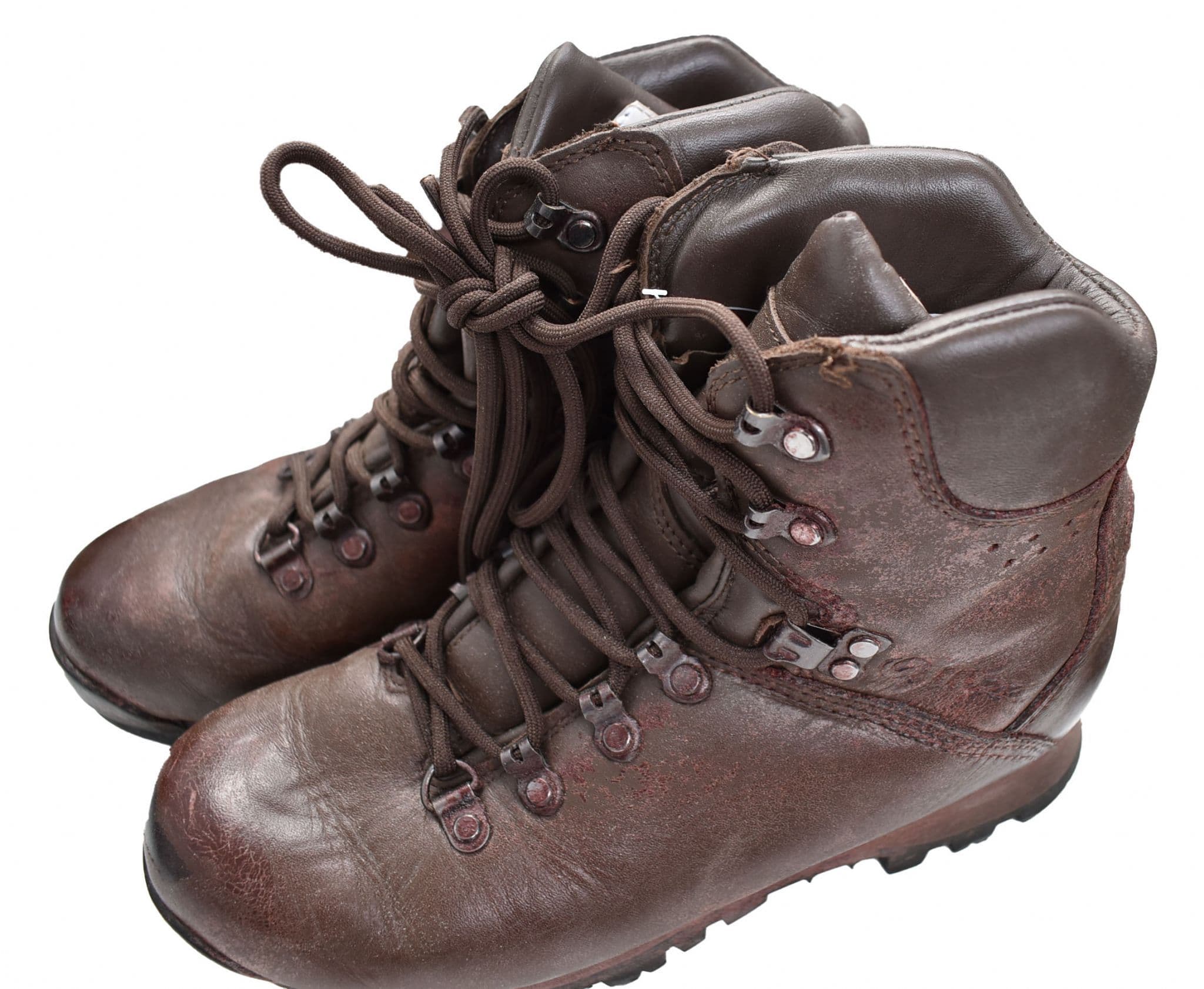 British Military Women's Iturri Brown Leather Patrol Boots - Image 4