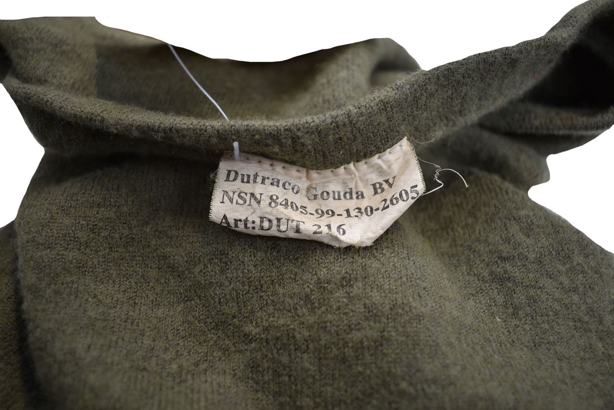 British Military Wool Headover - Olive - Image 3