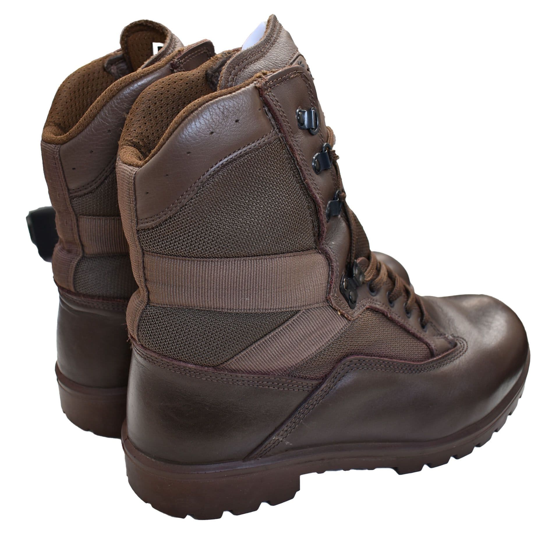 British Military YDS Kestrel Brown Leather Patrol Boots - Image 3
