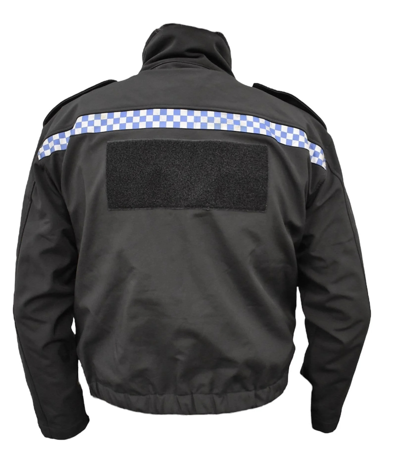British Police Black Softshell Waterproof Jackets - Image 3