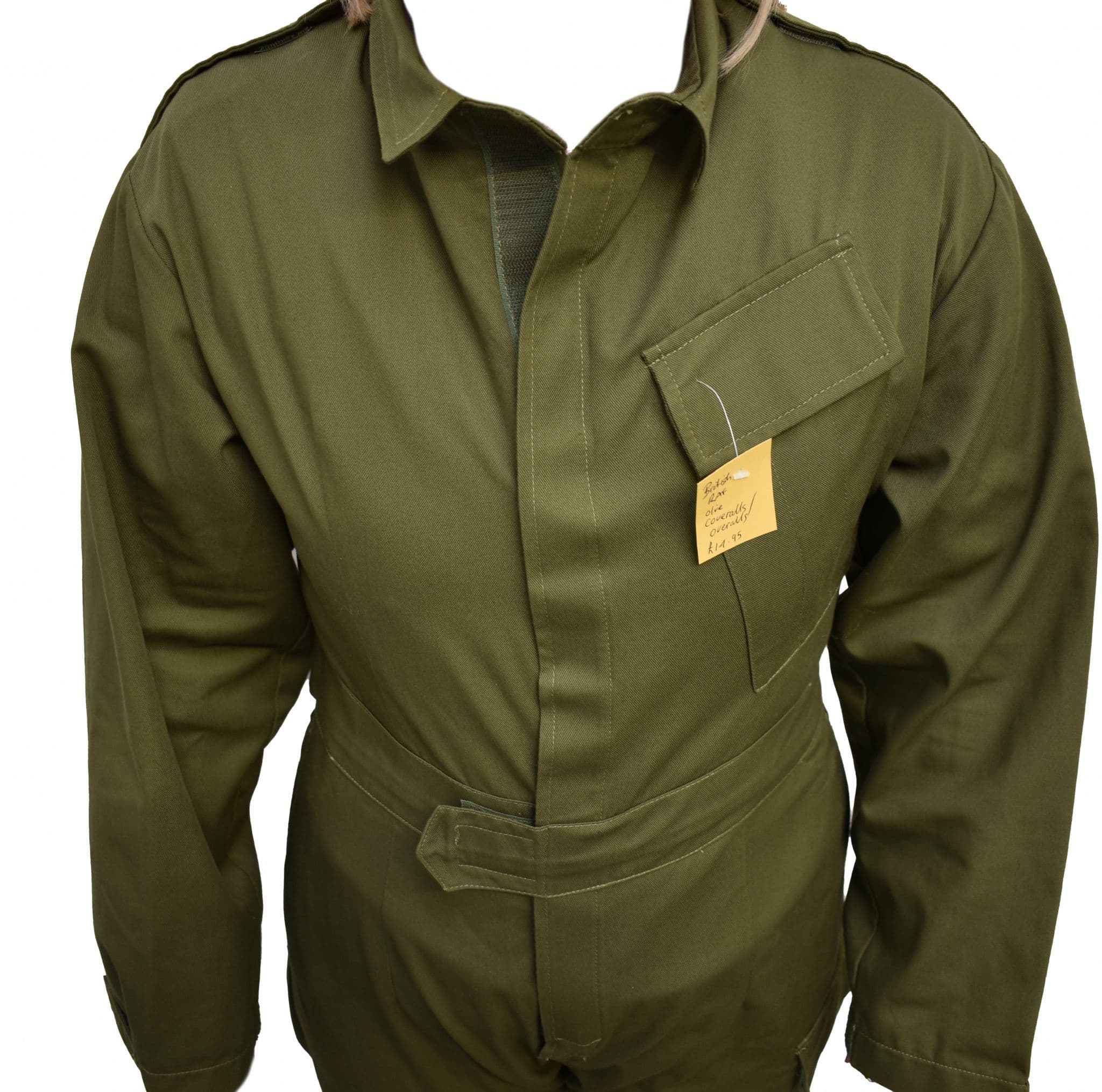 British RAF Olive Coverall / Overall - Image 5