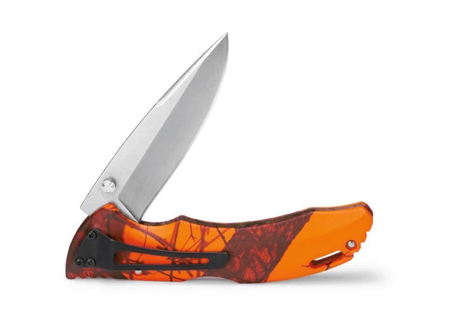 Buck 286 Bantam BHW Folding Lock Knife - Mossy Oak Blaze Camo - Image 2