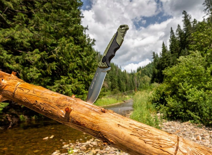 Buck 658 Small Pursuit Fixed Blade Knife - Green/Black - Image 4