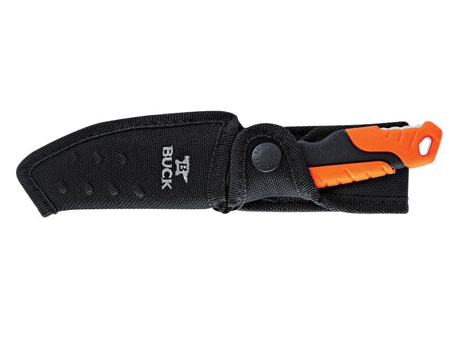 Buck 658 Small Pursuit Fixed Blade Knife - Orange/Black Pro - Image 2