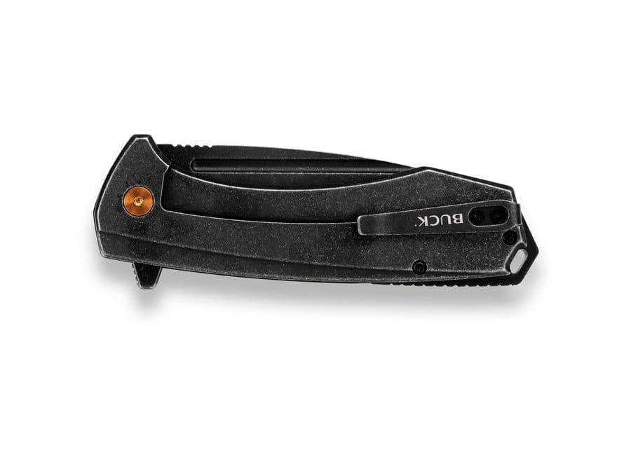 Buck 713 Ruckus Folding Lock Knife - Black/Copper - Image 2