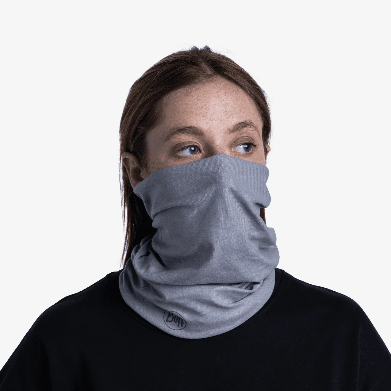 BUFF Original EcoStretch Neckwear - Solid Ash Grey - Image 2