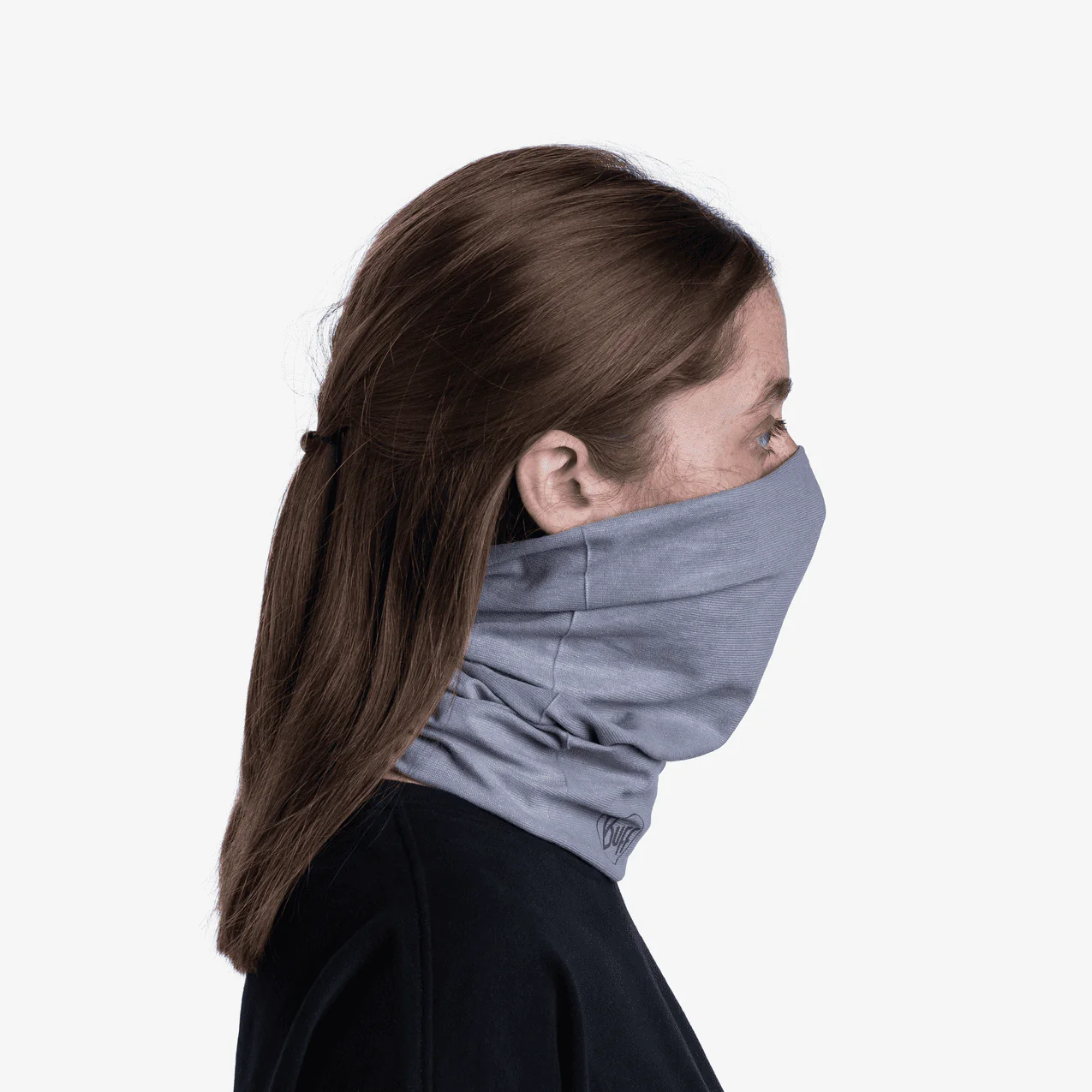 BUFF Original EcoStretch Neckwear - Solid Ash Grey - Image 4