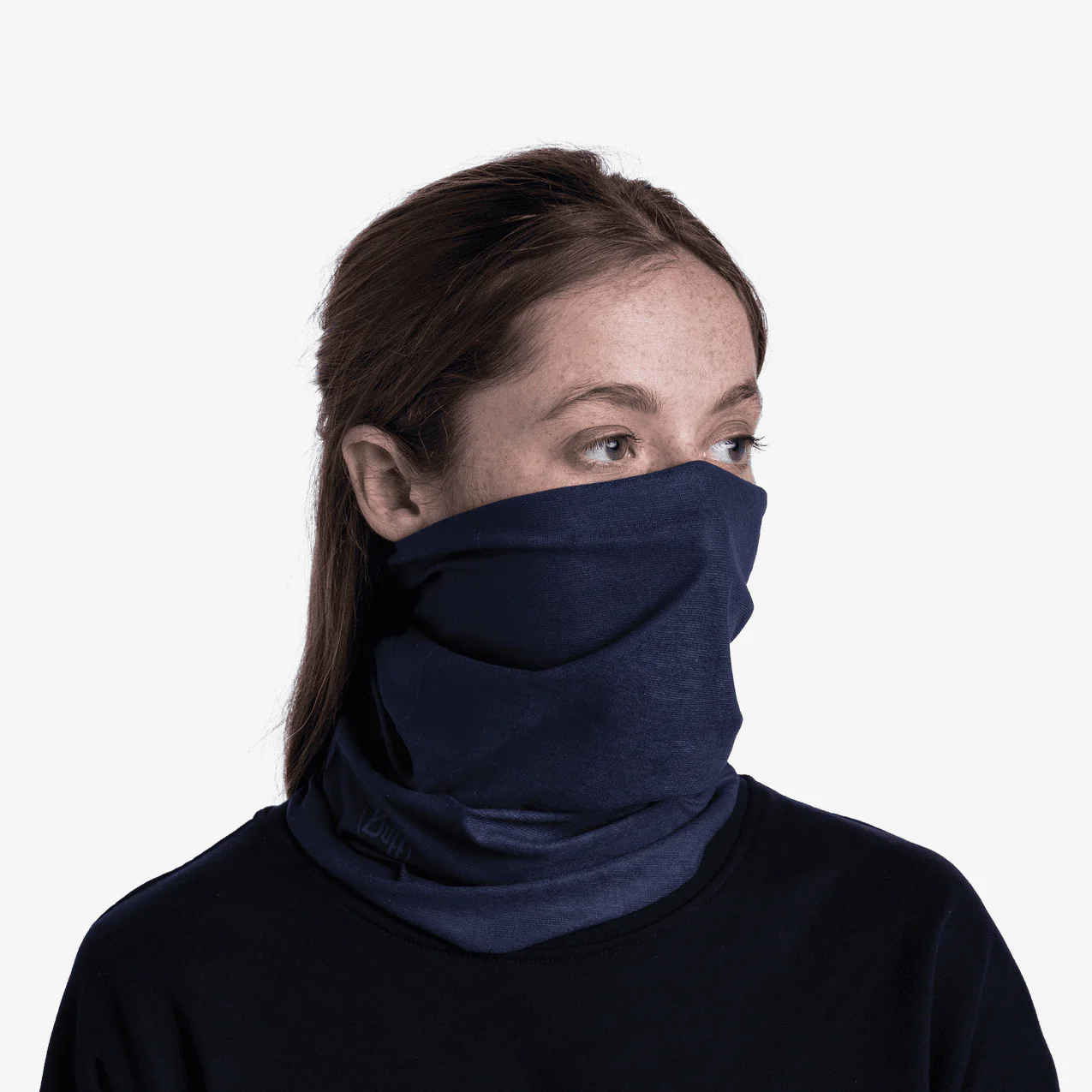 BUFF Original EcoStretch Neckwear - Solid Night Blue - Image 4