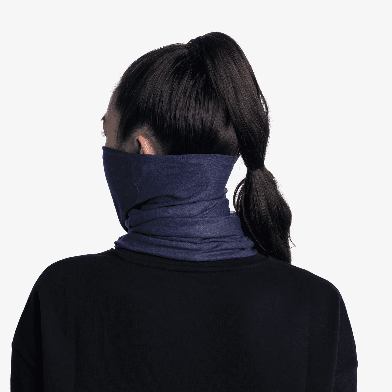BUFF Original EcoStretch Neckwear - Solid Night Blue - Image 6