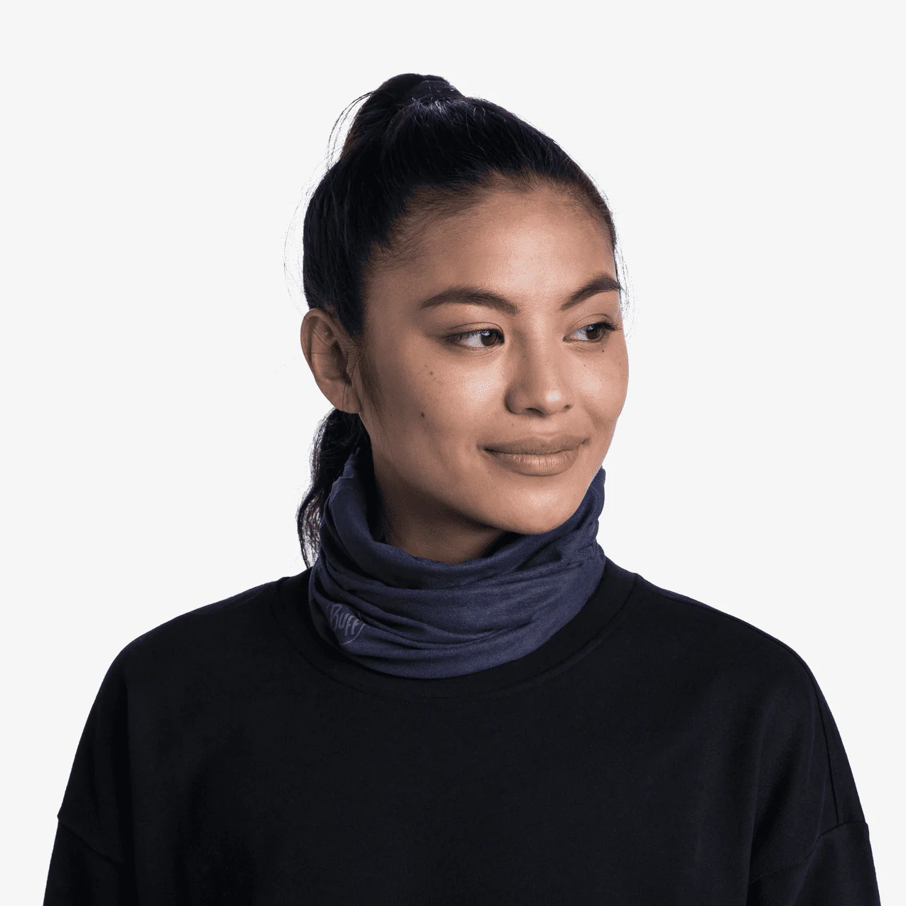 BUFF Original EcoStretch Neckwear - Solid Night Blue - Image 9