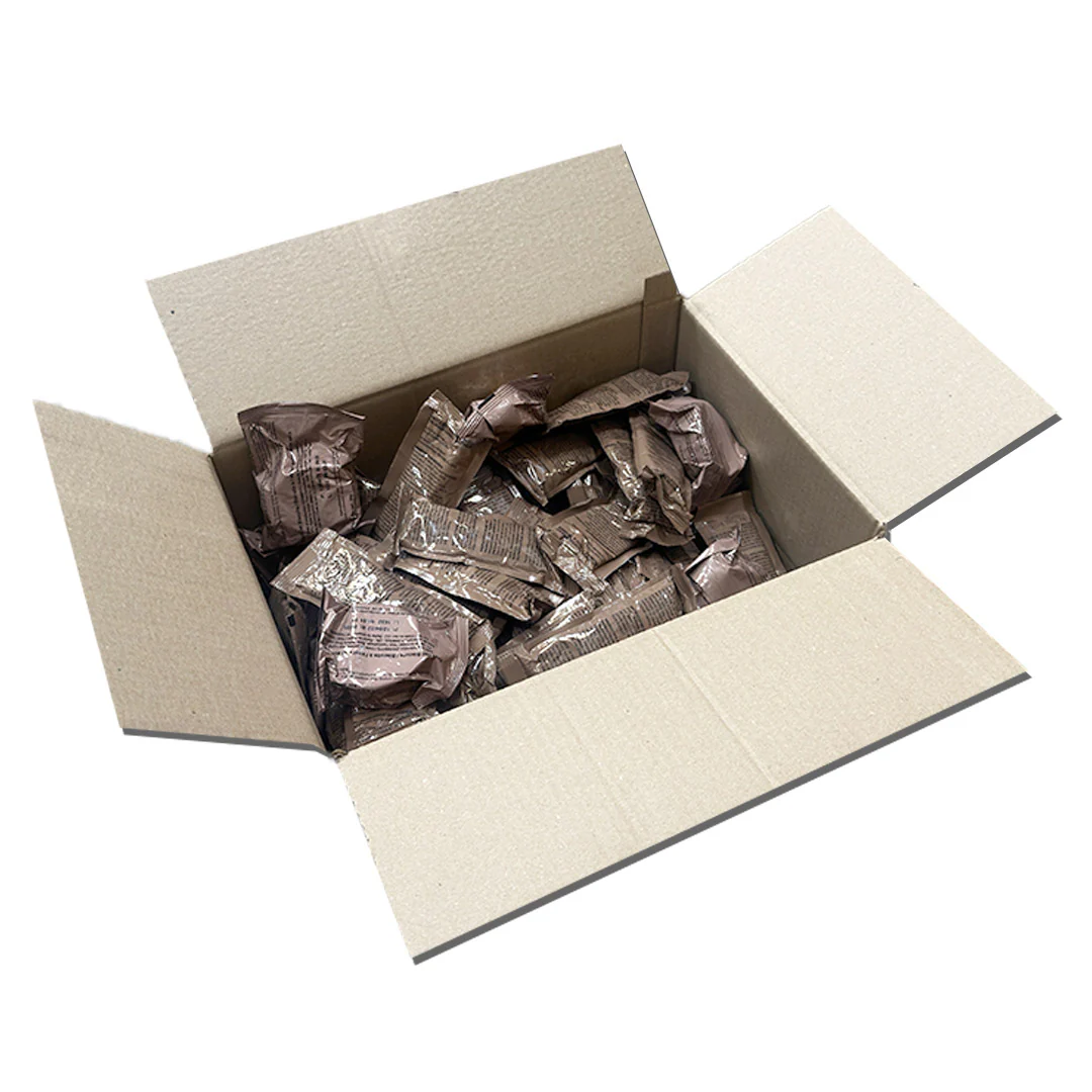 Bulk British Army Rations - 50 x Cheese + 50 x Random Biscuits Selection