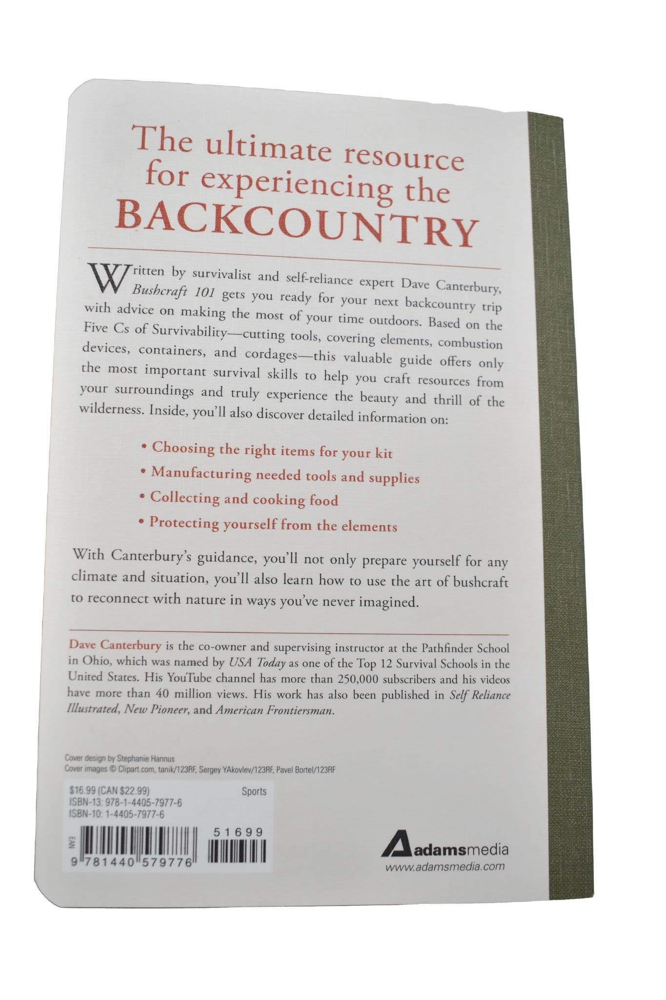 Bushcraft 101 A Field Guide To The Art Of Survival Book By Dave Canterbury - Image 4