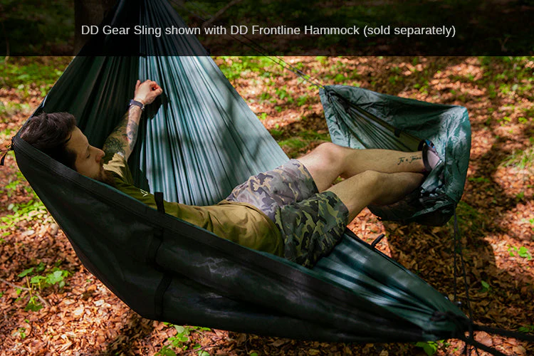 DD Hammocks Gear Sling - Olive Green - Image 5