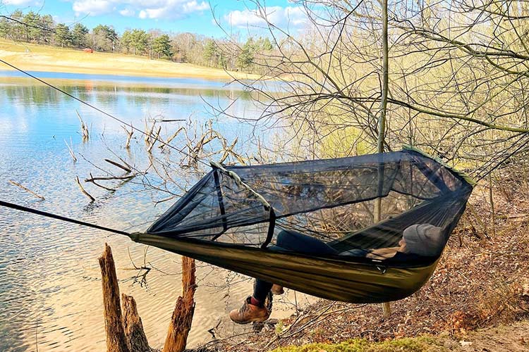 DD Hammocks Recycled - Frontline Hammock - Olive Drab - Image 13