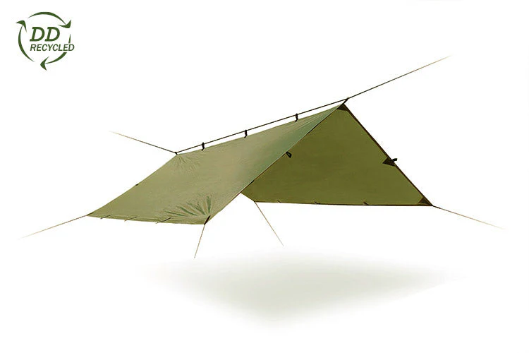 DD Hammocks Recycled - Tarp 3 - Olive Drab - Image 5
