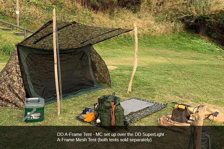 DD Hammocks SuperLight - A-Frame - Mesh Tent - Image 6