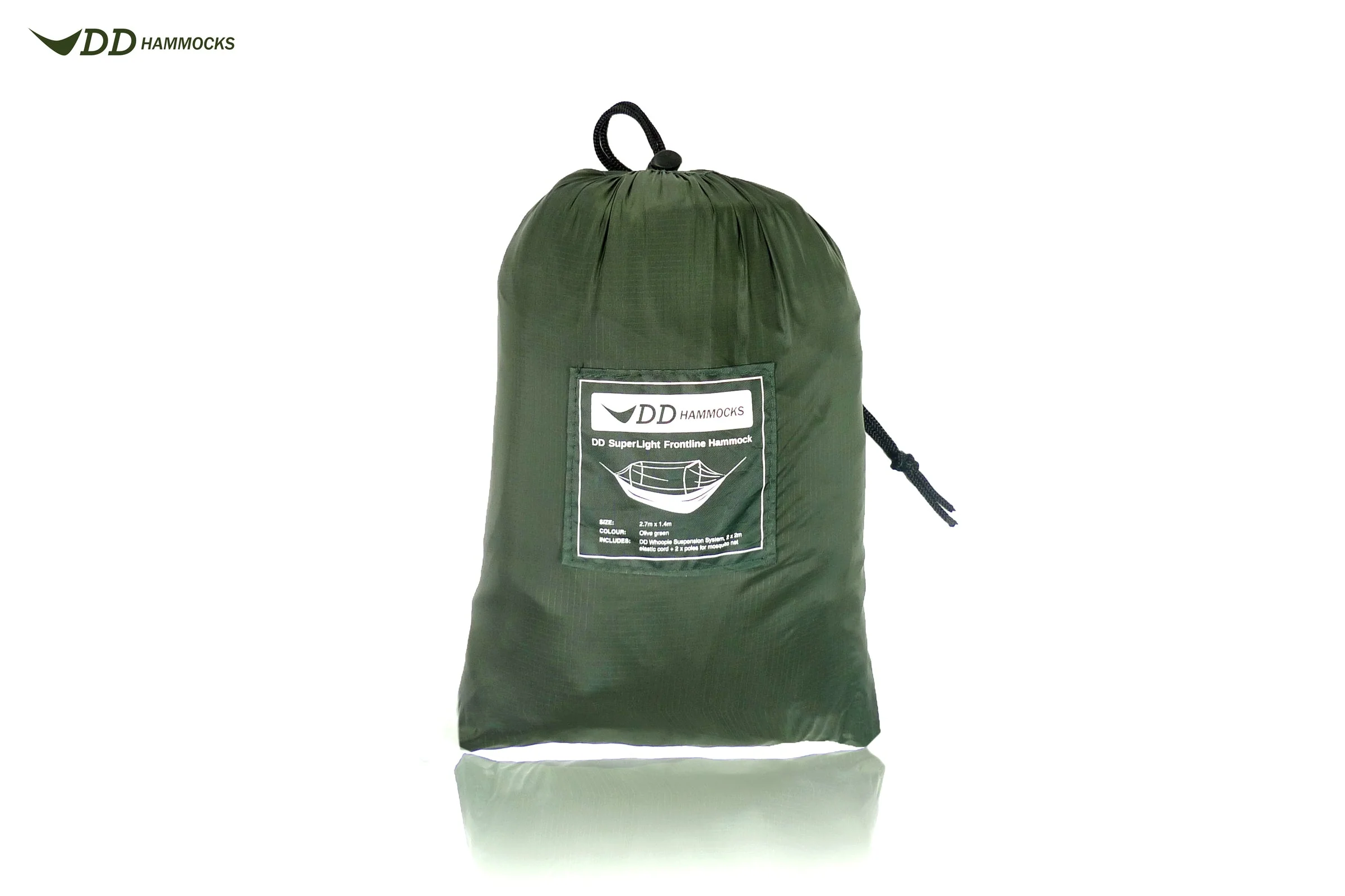 DD Hammocks SuperLight - Frontline Hammock - Olive Green - Image 3