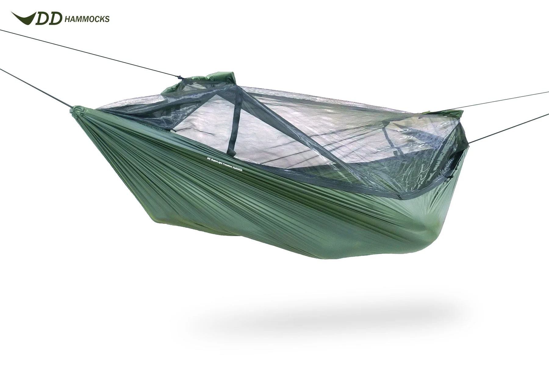 DD Hammocks SuperLight - Frontline Hammock - Olive Green - Image 4