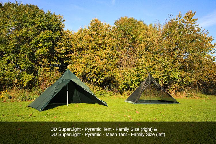 DD Hammocks SuperLight Pyramid Tent - Family Size - Image 6