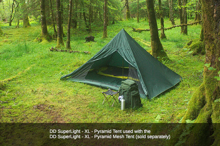 DD Hammocks SuperLight - XL - Pyramid Mesh Tent - Image 20